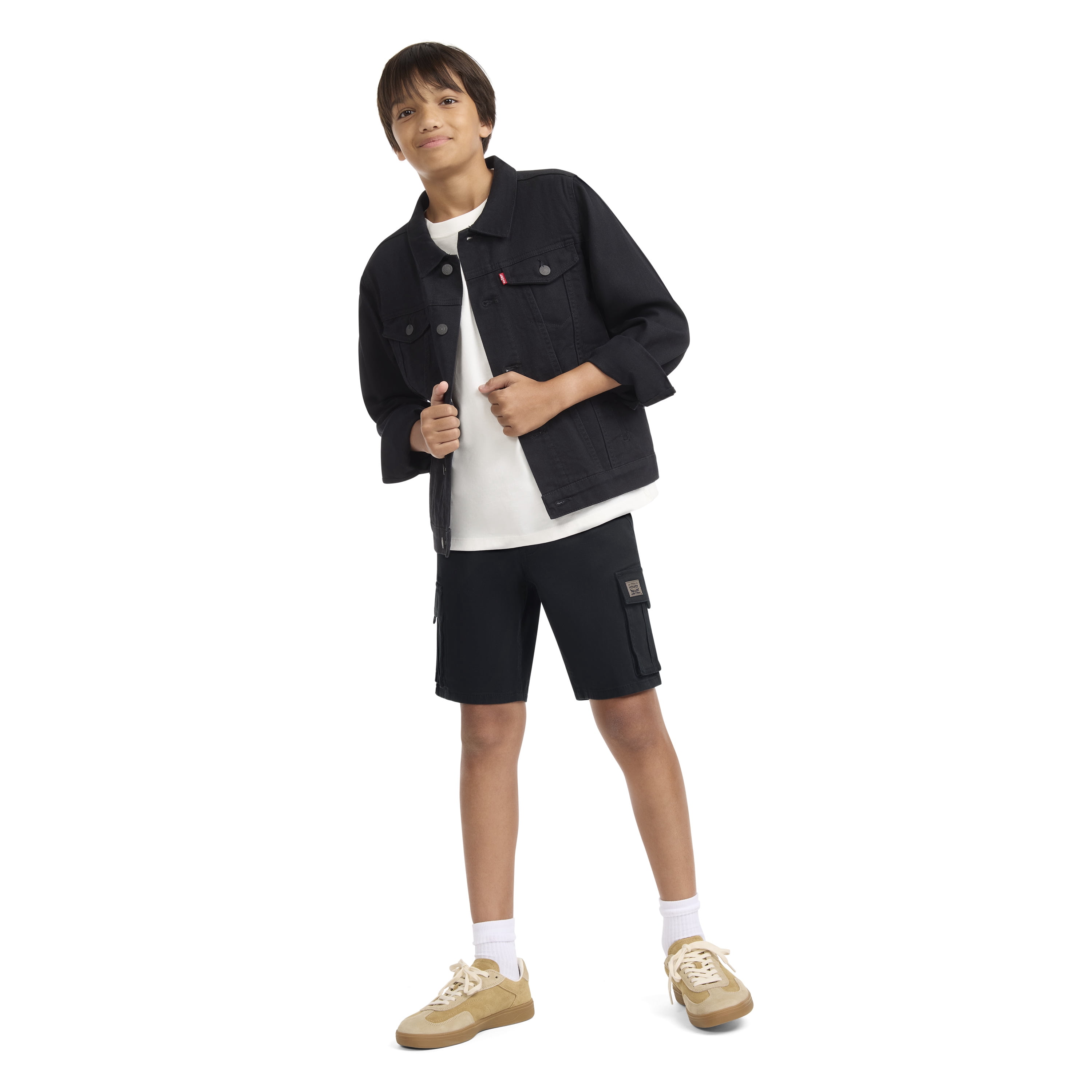 Levi's Boys Twill Cargo Shorts, Sizes 8-20