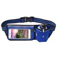 thumbnail image 1 of Riñonera para correr maratón al aire libre con pantalla táctil abatible, una sola botella de agua, equipo deportivo, 1 of 5