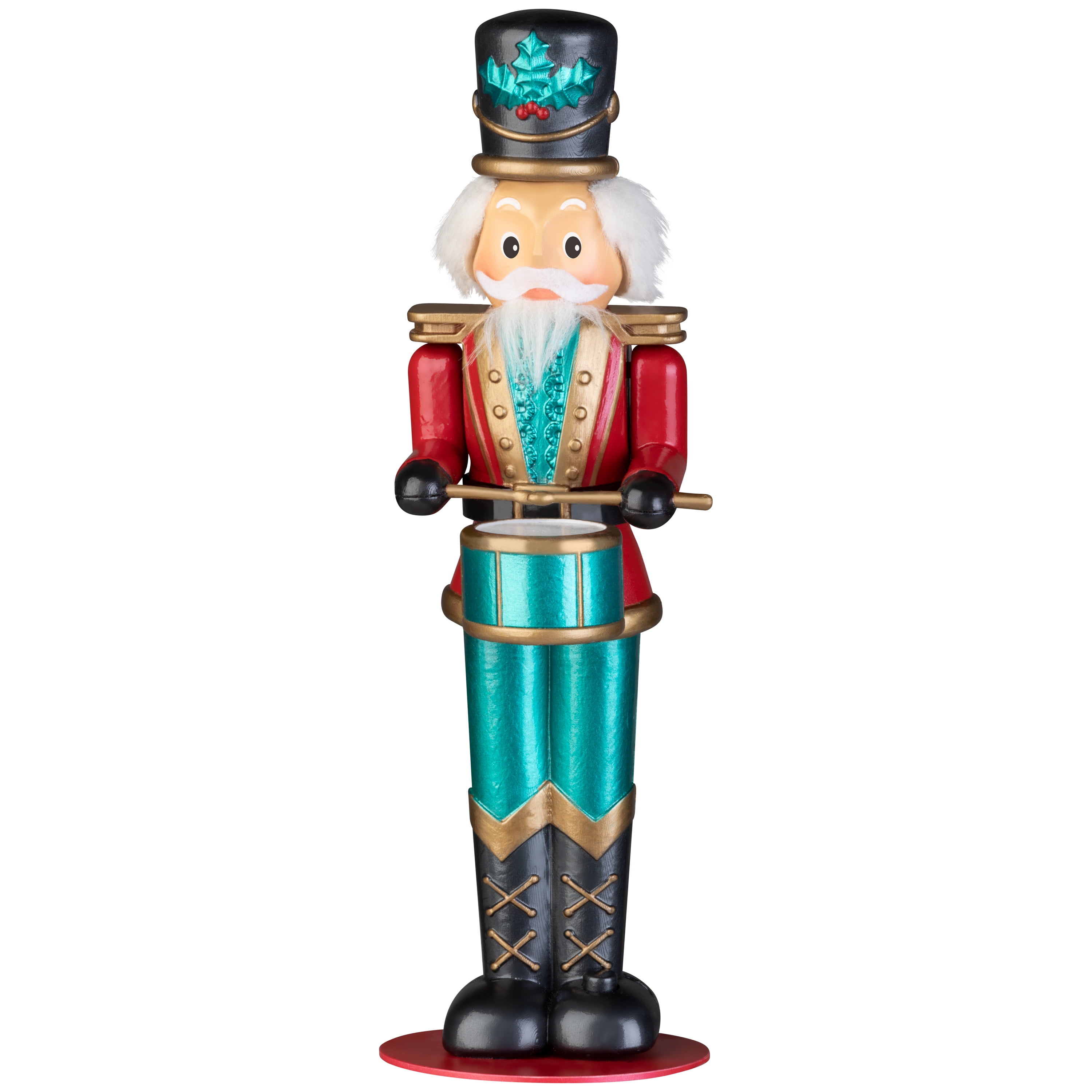 Holiday Time Animated Drumming Nutcracker
