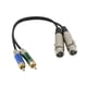 thumbnail image 1 of Cable de sonido estéreo shamjiam 2 XLR a 2 Cable de 1 pie, 1 of 9