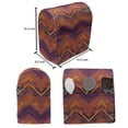 thumbnail image 4 of Tribal Stand Mixer Cover, Native Ornament with Zig Zag Motif Peruvian Mexican Ethnicity Traditional Design, Kitchen Appliance Organizer Bag Cover with Pockets, 5 Quarts, Multicolor, by Ambesonne, 4 of 4