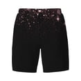 thumbnail image 4 of Lsque Mens Swim Trunks Sparkling Pink Night Sky Pattern - Bathing Suit Compression Liner - Beach Swim Shorts Swimwear - (S-3XL) - Stretch Quick Dry -Medium, 4 of 9