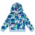 thumbnail image 1 of Sudadera con capucha Disney Lilo & Stitch para niñas grandes, forro polar, azul 14-16, 1 of 6