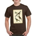 thumbnail image 1 of Wilsons Flycatcher T-Shirt Men -Alexander Wilson Designs, Male 5X-Large, 1 of 4