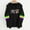 Shirts-886Black, variant on Graphic Sweatshirts for Women Comfy Soft Fleece Long Sleeve Cute Sweatshirts Casual Tops Peace Love Cupcake Print Striped Arms Lounge Wear