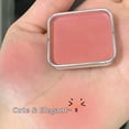 thumbnail image 4 of Colorete individual mate, tinte Natural para mejillas, ilumina la cara, impermeable, caja pequeña de lata, colorete en polvo, contorno facial, maquillaje femenino, cosmético, 4 of 4