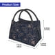 thumbnail image 2 of Fotbe Copper-Gold Gloss Outline Cherry Bolsa Térmica Portátil con Estampado, Bolsa de Entrega de Alimentos Aislada, Bolsa Reutilizable de Gran Capacidad para Comidas y Supermercado, 2 of 6