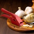thumbnail image 4 of Fiudx Prensa de Ajo, Herramienta Ergonómica de Cocina de Acero Inoxidable, Picadora de Ajo Apta para Lavavajillas, Herramienta Versátil para Cocinar, Regalo para Chefs Caseros, Opciones En Verde, Neg, 4 of 6