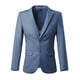 thumbnail image 4 of Suit Mrbuerly XS3630 de 3 piezas, vaquero ajustado, azul, para hombre, 4 of 6