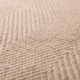 thumbnail image 3 of Addison Rugs Jaxon 8' x 10' Rectangle Transitional Wool Area Rug in Khaki Beige, 3 of 7