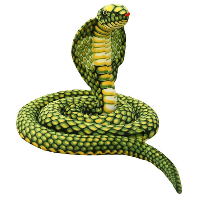 Simulation Doll Cobra Plush Toy Long Python Doll Rag Doll Zodiac Coiled Snake Fake Snake Props 170cm