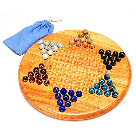 Chinese Checkers, Wooden Board