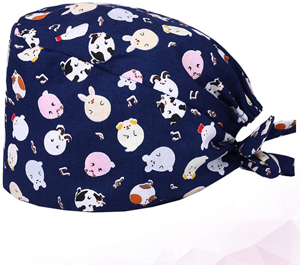 2pcs Surgical Hat Surgical Scrub Cap 