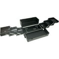 thumbnail image 6 of VER Beauty Makeup Train Case 6-Tier Aluminum Lockable Organizer, Black, 6 of 6