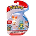 thumbnail image 1 of Pokemon New Sword and Shield Battle Action Figure 2 Pack - Munchlax and Scorbunny 2-Inch Figures, 1 of 2