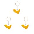 thumbnail image 1 of Qarigey LLavero de Metal con forma de Animal de 3 piezas, bolso decorativo de repuesto para mujer, bolso de mano para el hogar y la Oficina, adorno Ropa, zapatos y accesorios Miscelánea Qarigey AP014195-02, 1 of 6