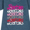 thumbnail image 3 of Barbie - Stacked Barbie Vday - Toddler And Youth Girls Fleece Dress, 3 of 5