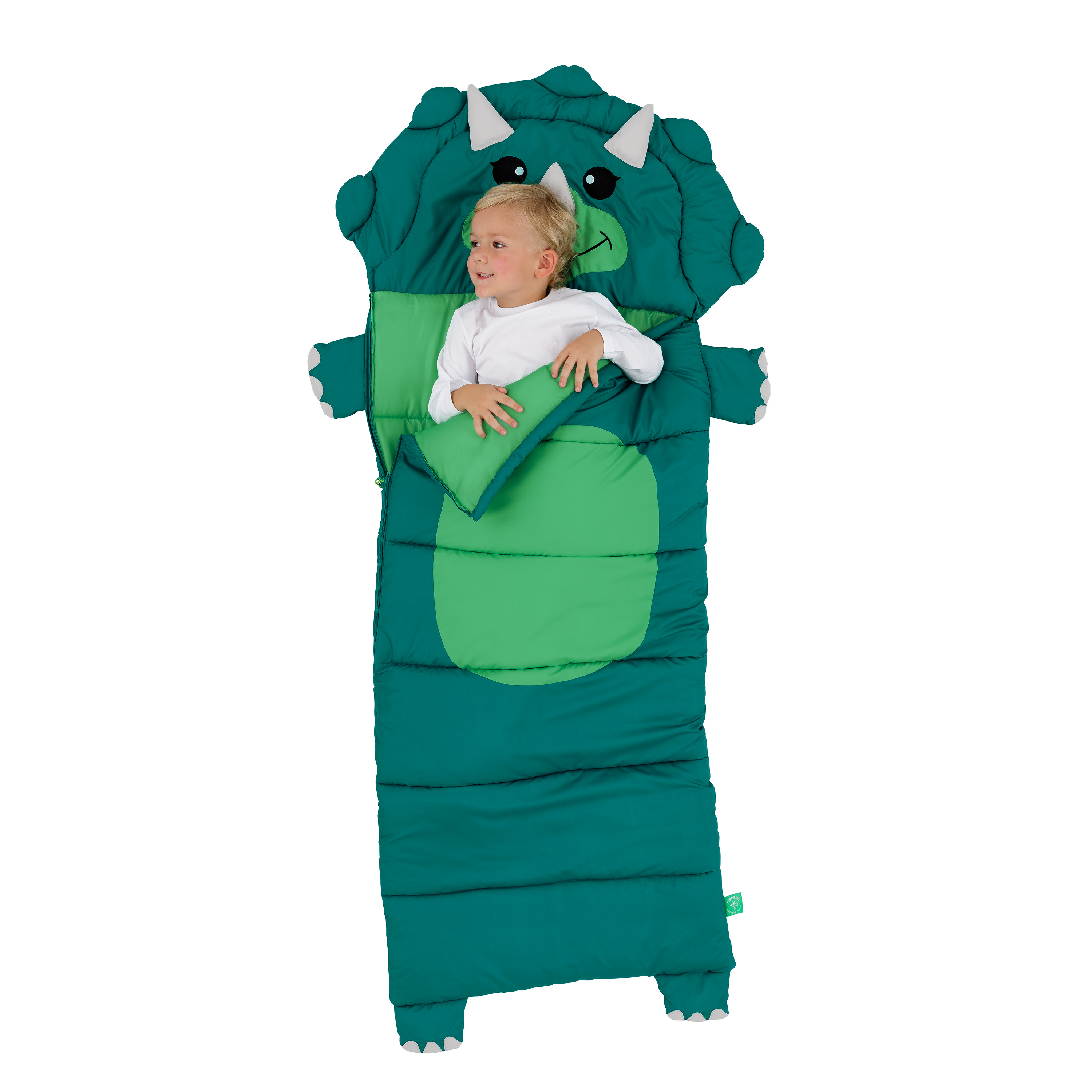 Firefly! Outdoor Gear Chip The Dinosaur Kid's Sleeping Bag Green (65