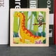 thumbnail image 2 of Rompecabezas De Madera De Nueve Piezas Con Animales De Dibujos Animados Rompecabezas De Madera Para La Educación Temprana De Los Niños Rompecabezas Educativo Juguete De Madera Para Niños De 2 A 5 Añ, 2 of 3