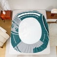 thumbnail image 5 of jejeloiu Football Game Twin Sheet Sets,Kids Ball Games Bedding For Rugby Boys 3 Pieces, 5 of 7