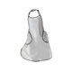 thumbnail image 4 of Delantal de chef, delantal de cocina con bolsillos para secarse las manos, delantal ligero de jardinería Negro, 4 of 9
