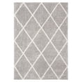 thumbnail image 2 of SAFAVIEH Parma Eglantine Geometric Shag Area Rug, Cream/Grey, 6'7" x 6'7" Square, 2 of 2