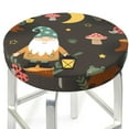 thumbnail image 3 of Naloa Gnome Insect Frog Round Bar Stool Cushion Cover 12-14 inch, Fits Kitchen, Office, Restaurant Chairs - 14 inch, 3 of 7