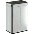 thumbnail image 1 of HOMCOM Sensor Garbage Can with Soft-Close Lid, 14.5 Gallon Sensor Trash Can, 1 of 10