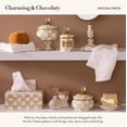 thumbnail image 3 of Funda para caja de pañuelos MACKENZIE-CHILDS Boutique, cuadrada, marrón y blanco, 3 of 6