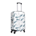 thumbnail image 3 of Haiem Party Shark Cute Luggage Cover Printed Suitcase Covers for Luggage Elastic Washable Suitcase Protector Fits 18-32 Inch Luggage-X-Large, 3 of 9
