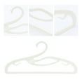thumbnail image 3 of Unique Bargains Plastic Swan Non-Slip Space Saving Clothes Hangers 20 Pack Beige, 3 of 6