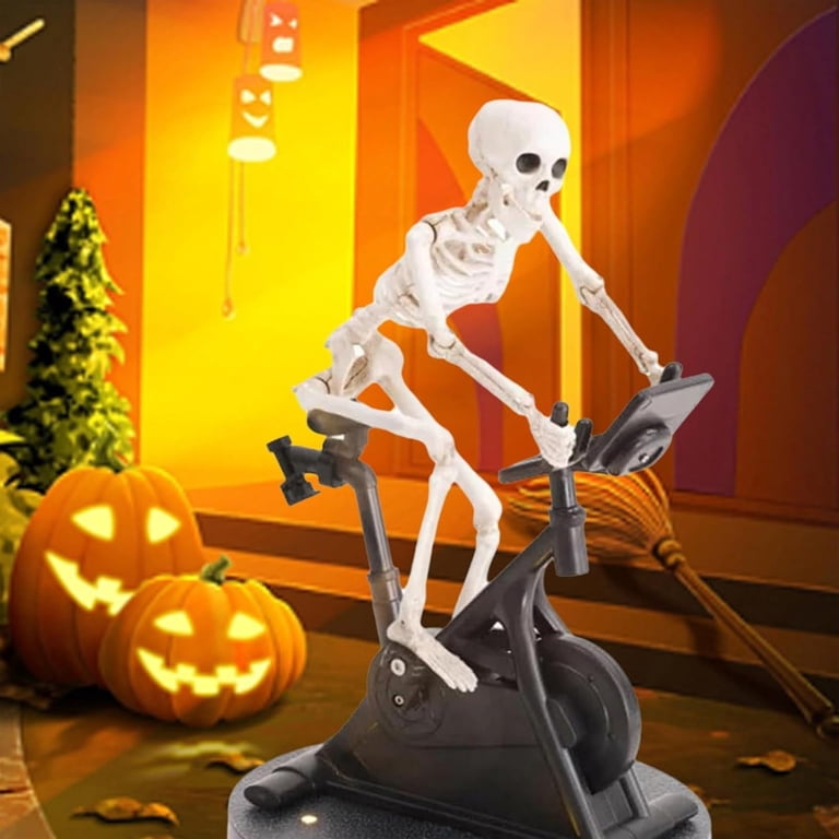 Skeleton Riding Trike Animated Skeleton On Tricycle