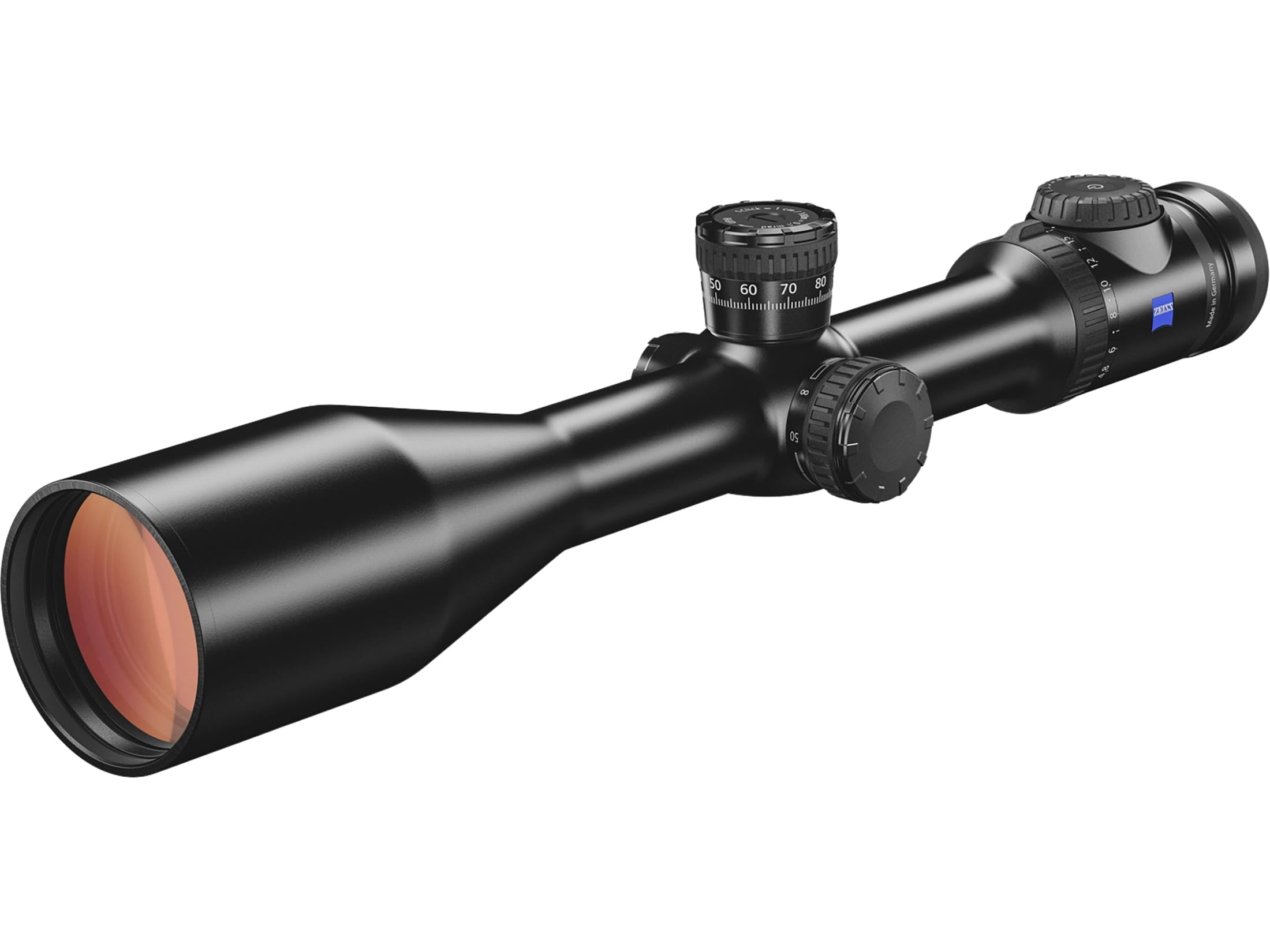 Zeiss V8 N.A. Rifle Scope 4.8-35x 60mm Plex #60 Reticle Matte Black
