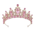 thumbnail image 1 of Coronas Reina Para Niña Princesa Tiaras De Boda Tocado Novia, 1 of 5