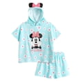 thumbnail image 1 of Disney Girls Minnie Mouse Towelling Short Pyjama Set, 1 of 4