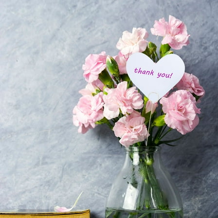 Masteelf 60 Pcs Place Card Holders for Table Number Round Flower Holder 33.5x3cm Golden