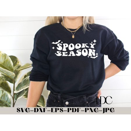 Spooky Season SVG, Halloween SVG, Spooky, Bats SVG, Halloween Design, Halloween