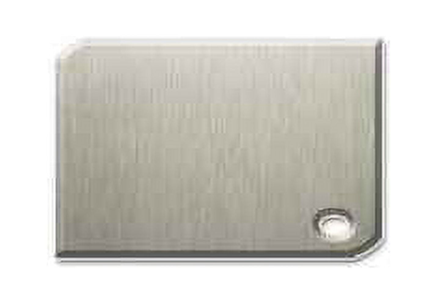 RN6-2U15 6" Numbers; Solid Brass; Satin Nickel Finish