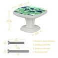 thumbnail image 4 of 4PCS Square Cabinet Fluorescence Knob Glowing in the Dark Furniture Drawer Pulls Handle with Screws Whale, 4 of 5