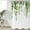 Green, variant on Grey Eucalyptus Leaves Bathroom Curtain 78 Inch Shower Curtain with Hooks, Summer Botanical Farmhouse Waterproof Polyester Bath Curtain Washable Bathtub Curtain 72''x 78''