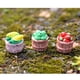 thumbnail image 2 of Set de 10 cestas de frutas de resina, juguetes divertidos para niños, decoración para casa de muñecas o jardín de hadas., 2 of 9