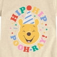 thumbnail image 3 of Winnie the Pooh - Hip Hip Pooh-ray - Youth Girls Fitted Short Sleeve T-Shirt, 3 of 5