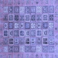 thumbnail image 1 of Ahgly Company Indoor Square Abstract Blue Modern Area Rugs, 6' Square, 1 of 4