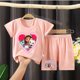 thumbnail image 3 of Gabbys-Conjunto de pijamas para niños y niñas, ropa de dormir de dibujos animados, con mangas, camisa de bebé, Tops, Verano, 3 of 5