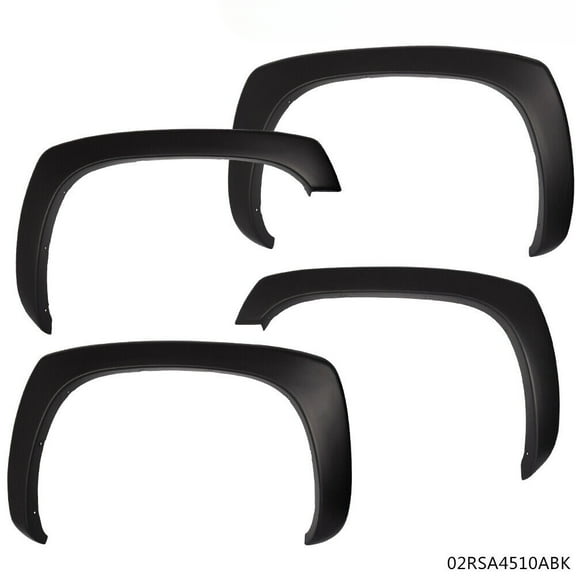 Fender Flares Fit For GMC Sierra Chevy Silverado 99-07 Matte Factory Style 4PCS