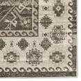 thumbnail image 2 of Linon Vintage Buharra Power Loomed Microfiber Polyester 5'x7'6" Rug in Gray, 2 of 6