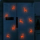 thumbnail image 2 of Glow In The Dark Fluorescent Wall Stickers Christmas Deer Set de 9Pvc,para Decoración de Fiesta en Paredes Lisas Puertas de Vidrio Ventanas Y Azulejos,Stickers de Pared de Navidad, 2 of 2