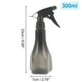 thumbnail image 4 of Unique Bargains 1 Pc Refillable Spray Bottles Square BottomHair Spray Bottles for Hair 300ml Clear Gray, 4 of 6