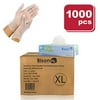 Kleen Chef Food Handling Multi Purpose Disposable Vinyl Gloves, X-Large, 100/box (10 boxes)