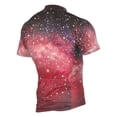 thumbnail image 2 of joogoo Glittering Tie Dye Pattern Men's Cycling Jerseys Mountain Bike Short Sleeve Tops XL, 2 of 7